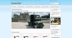 Desktop Screenshot of electric-greencar.com
